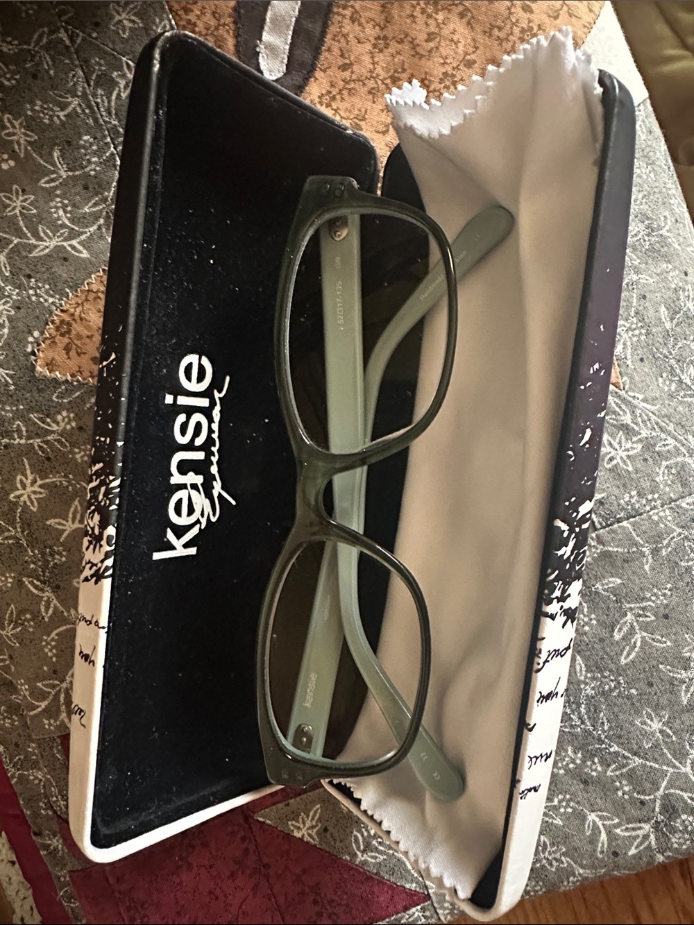 Kensie Green/seaglass Rectangular Optical Glasses